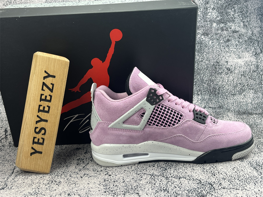 UA Jordan 4 Retro Orchid