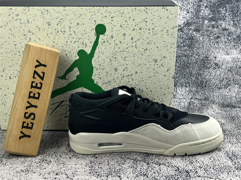 UA Jordan 4 RM Black Light Bone