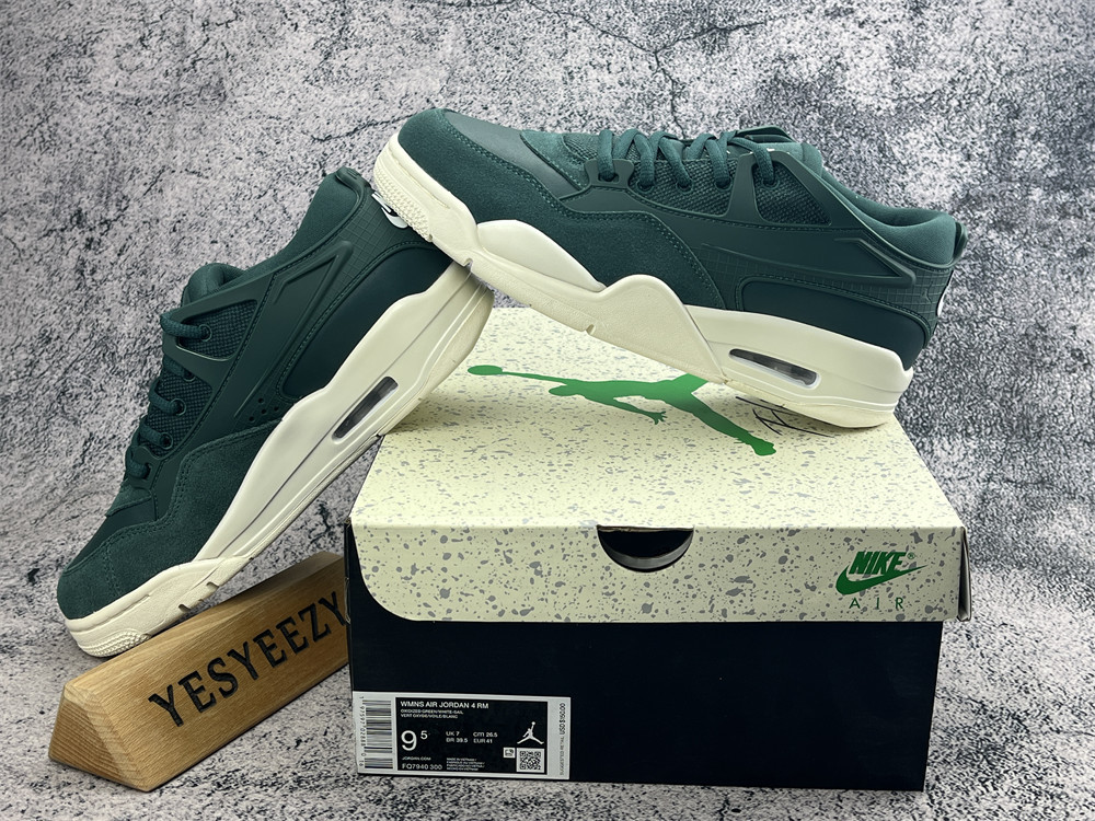 UA Jordan 4 RM Oxidized Green