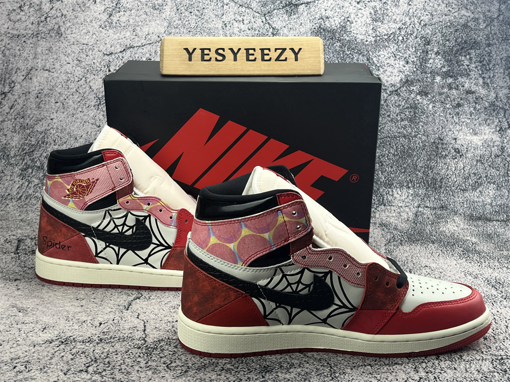 UA Jordan 1 Retro High OG Spider-Man Across the Spider-Verse