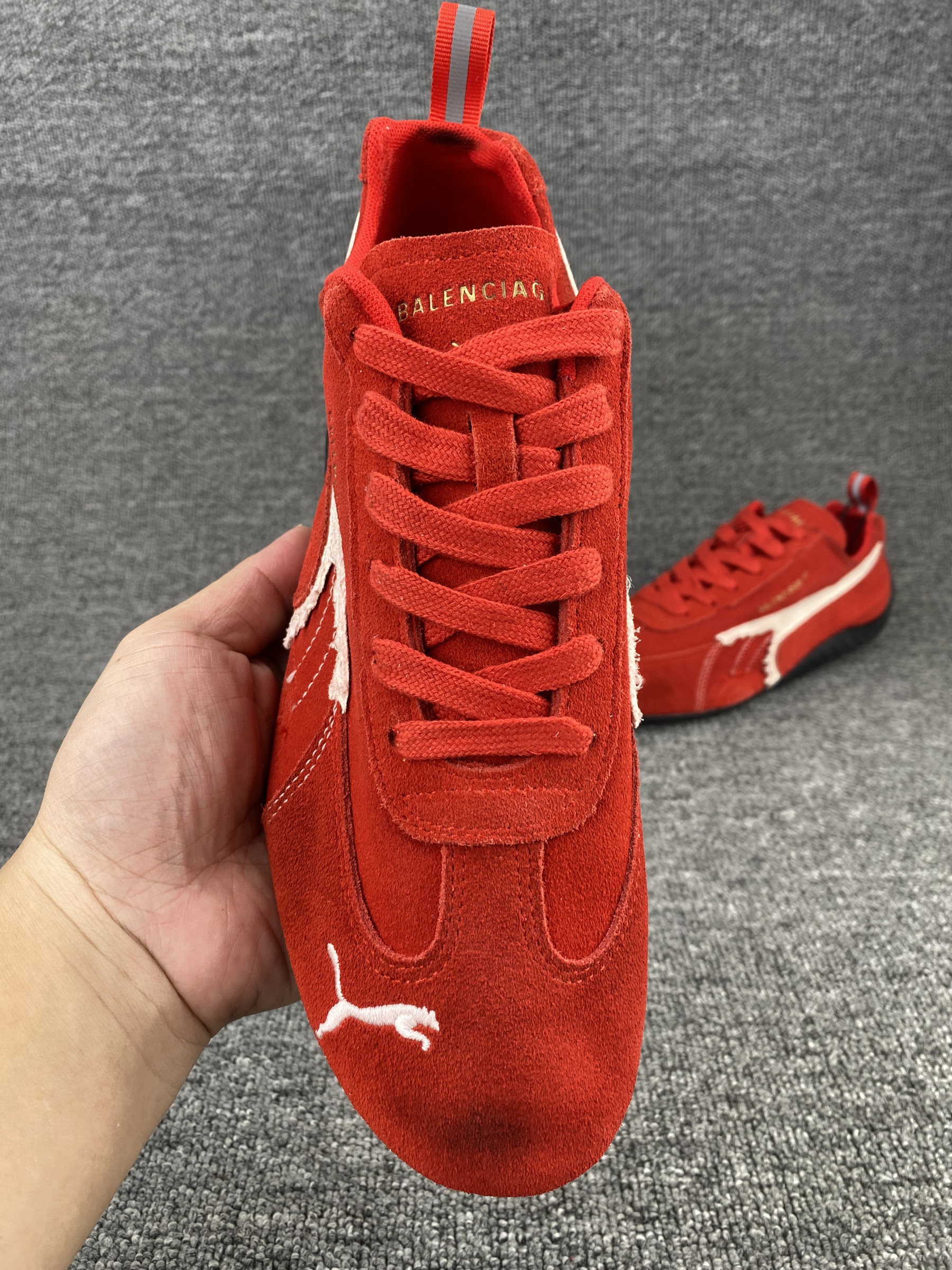 UA Balenciaga Speedcat Suede Sneaker