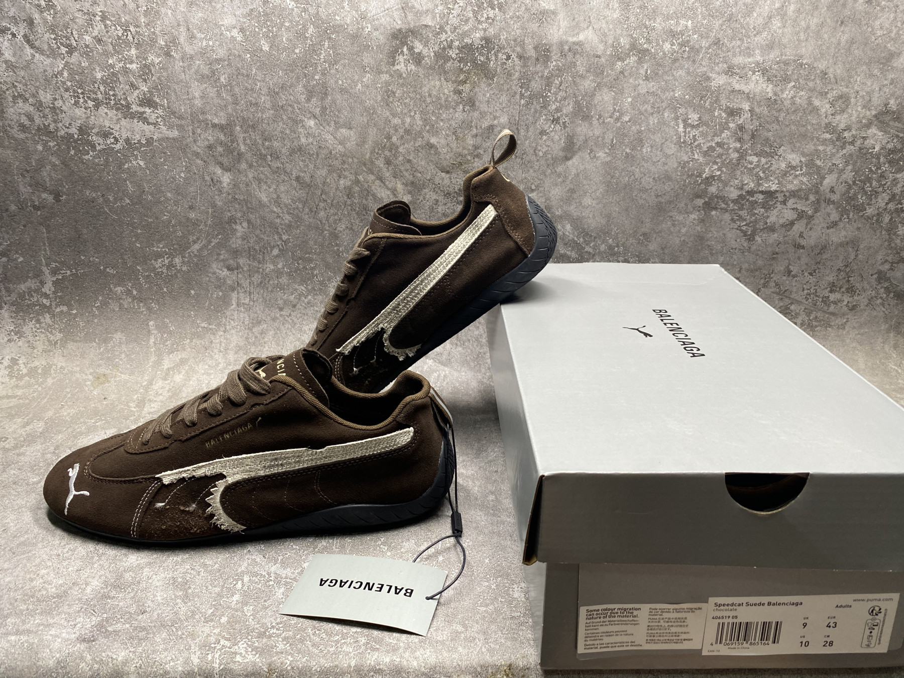 ua Ba1en*iaga speedcat suede sneaker