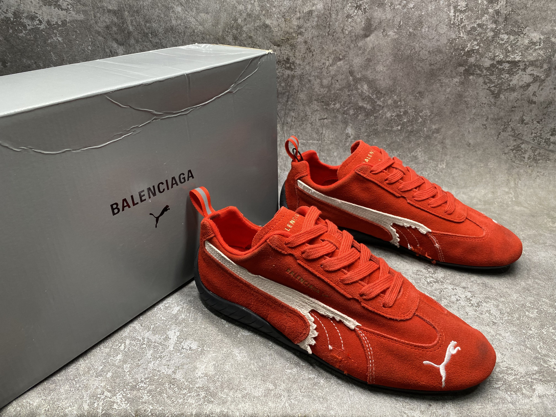 UA Balenciaga Speedcat Suede Sneaker