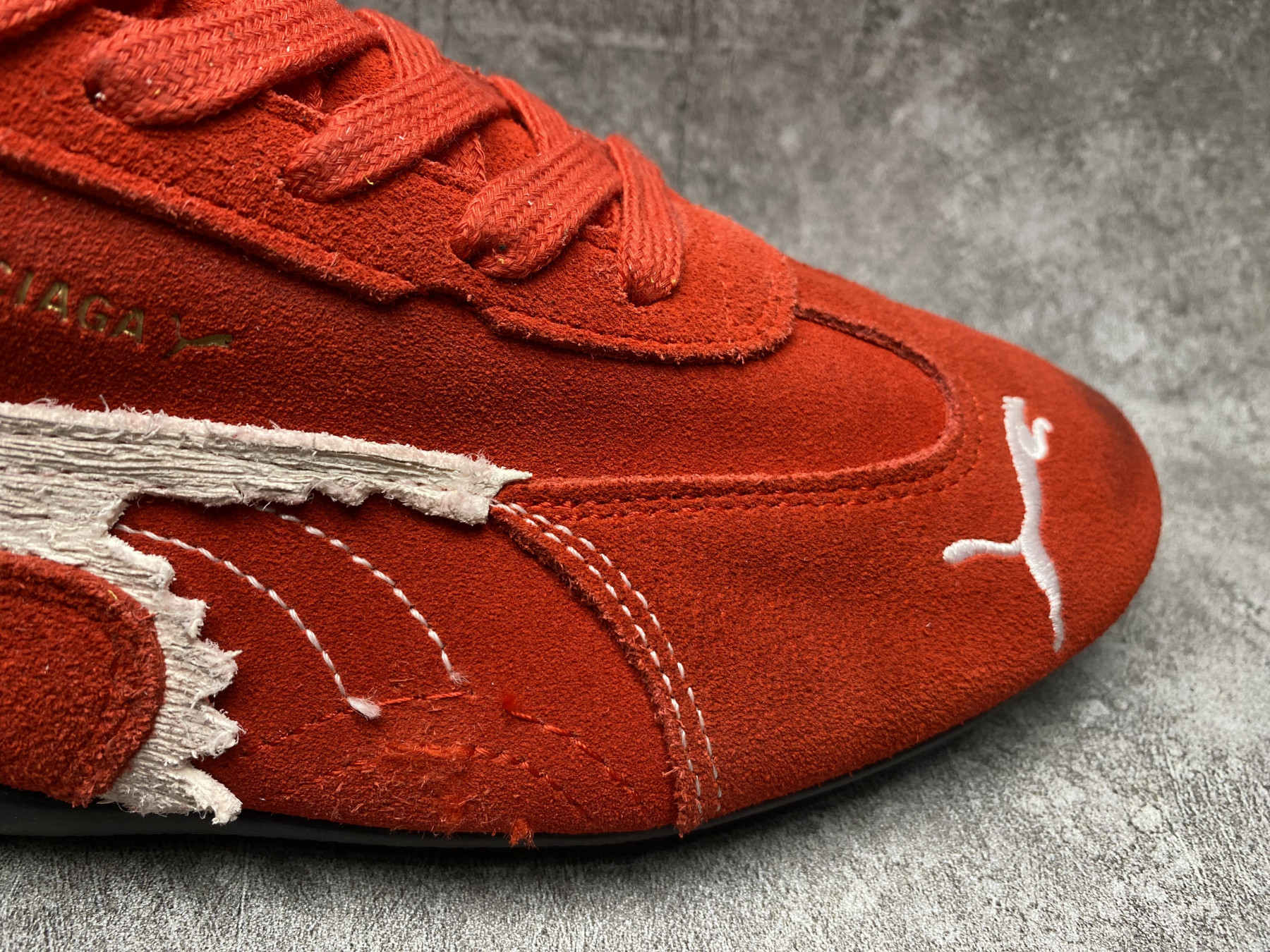 UA Balenciaga Speedcat Suede Sneaker