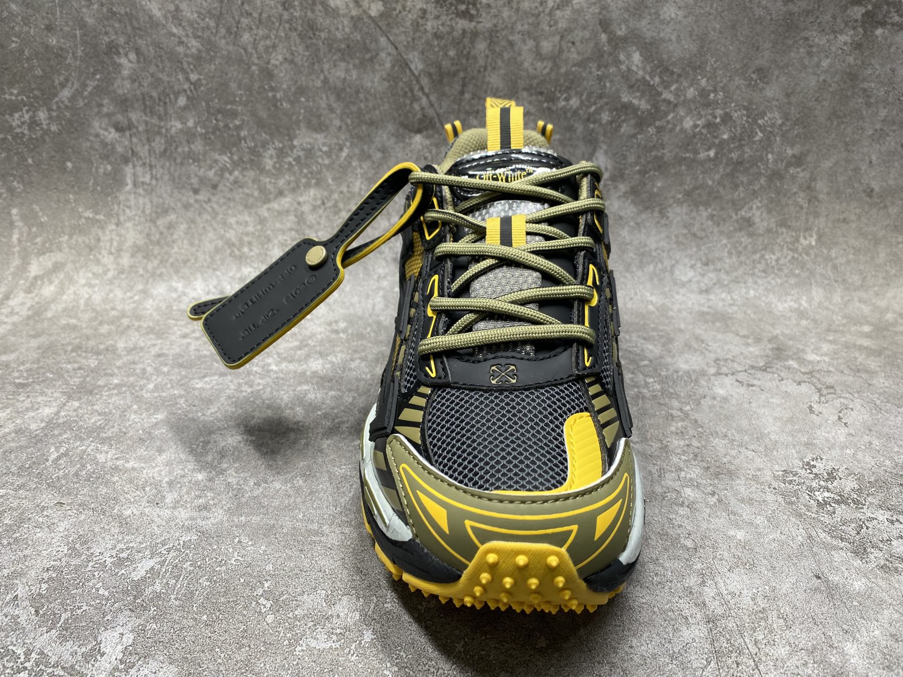 UA Off-White "BE RIGHT BACK"
