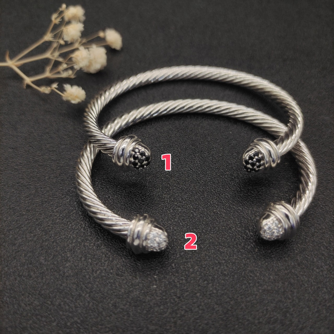 David Yurman 5mm Wrap Bracelet(wrist circumference 15-20cm)