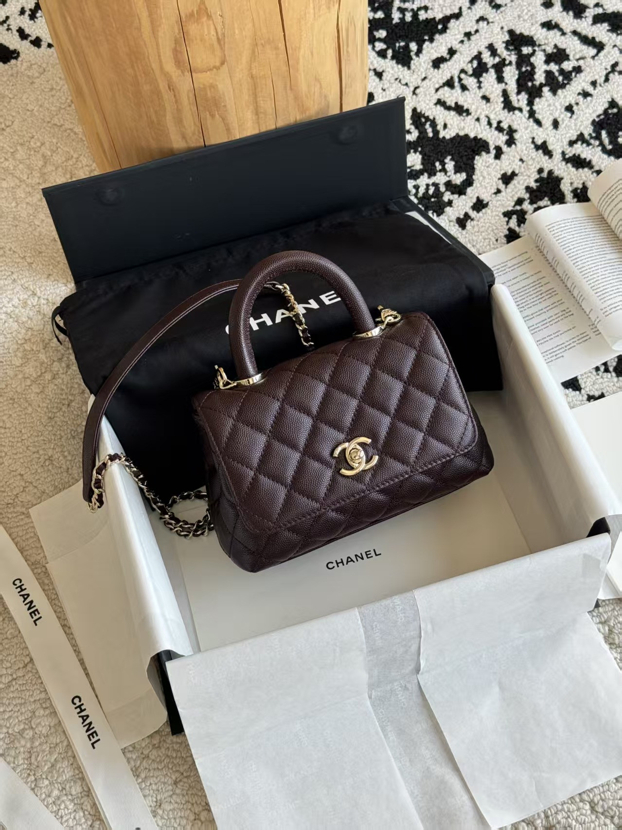 Ch**el mini coco handle 13x19x9cm