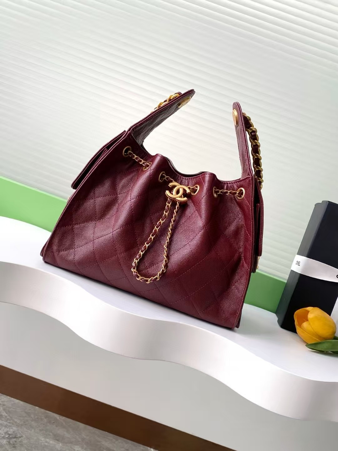 Ch**el 25C Bucket Bag 26x30x14cm