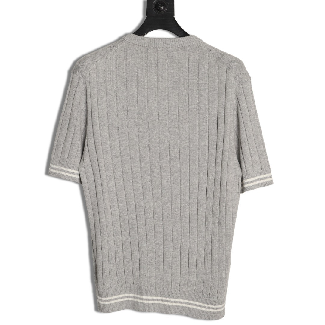 BRUNELLO CUCINELLI Knitting Short-sleeved T-shirt