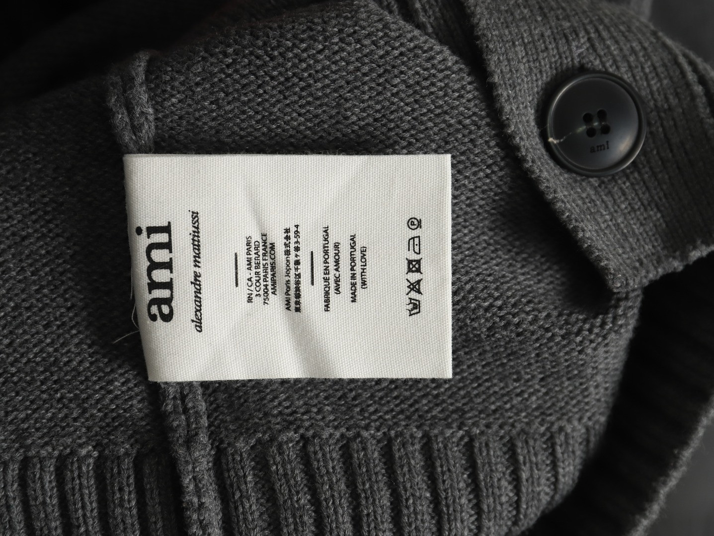 AMI PARIS 21FW Cardigan Sweaters