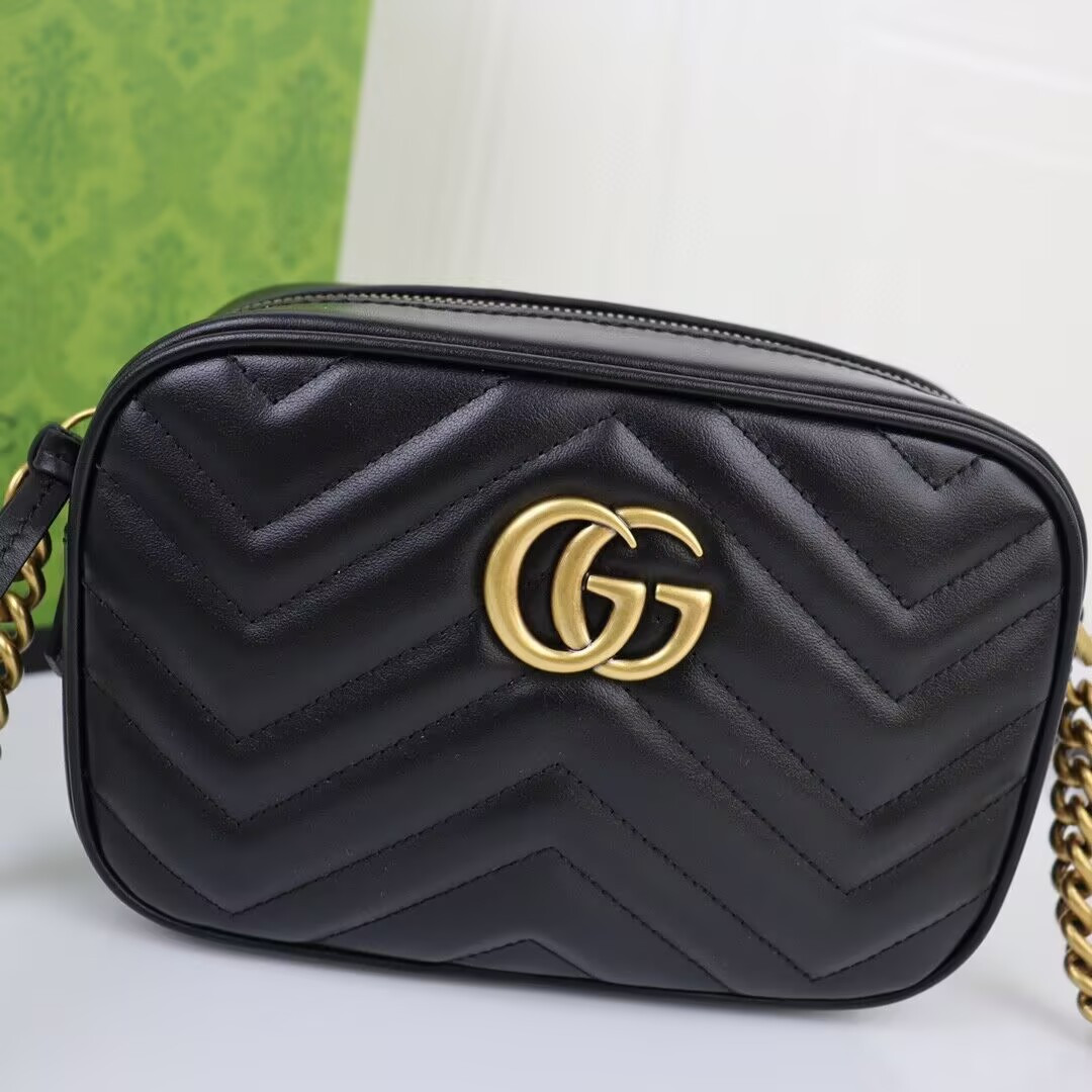 Gvc*1 GG Marmont mini shoulder bag 18x12x3cm