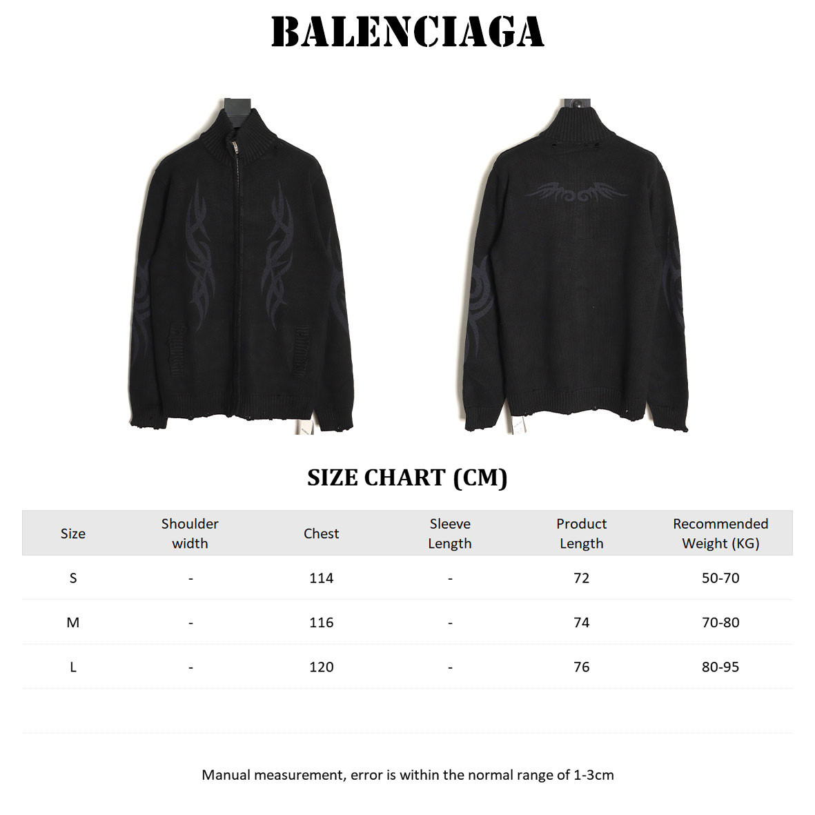 Ba1en*iaga 25ss Knitting Sweaters