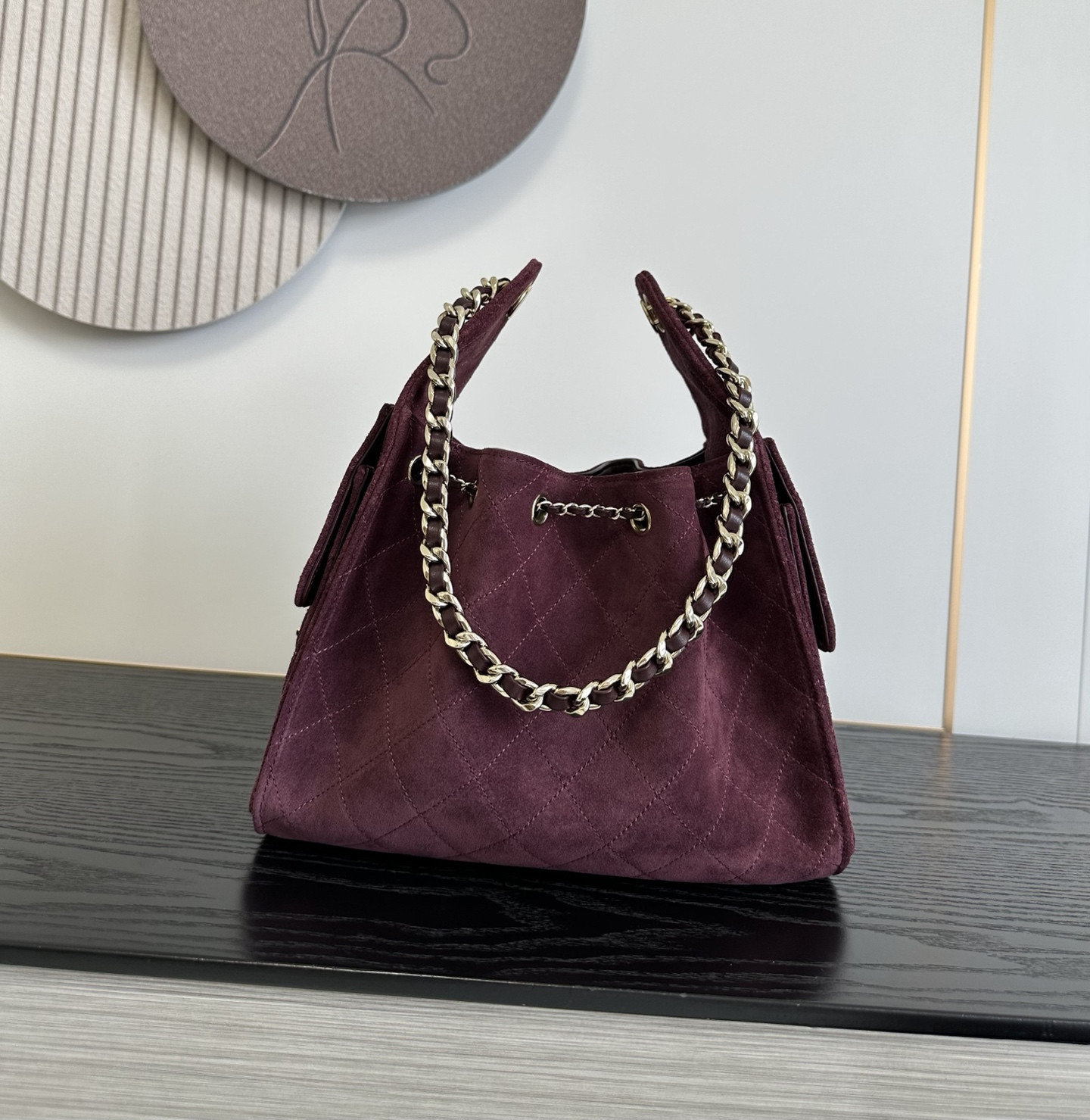 Ch**el 25C Bucket Bag AS5293 26x30x14cm