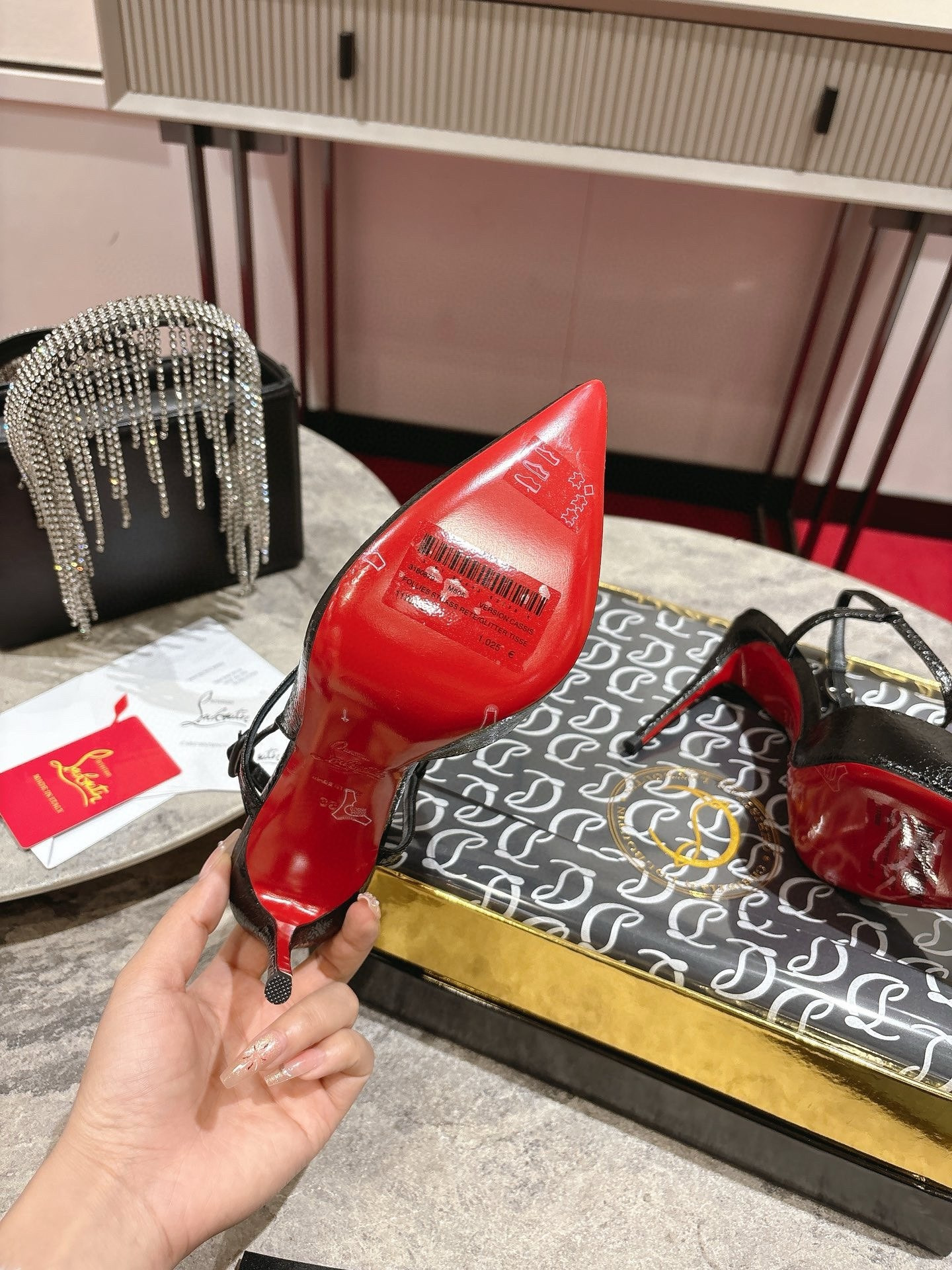UA Christian Louboutin Jenlove 100mm Pumps(Customized, no exchange no return, about 10 days)