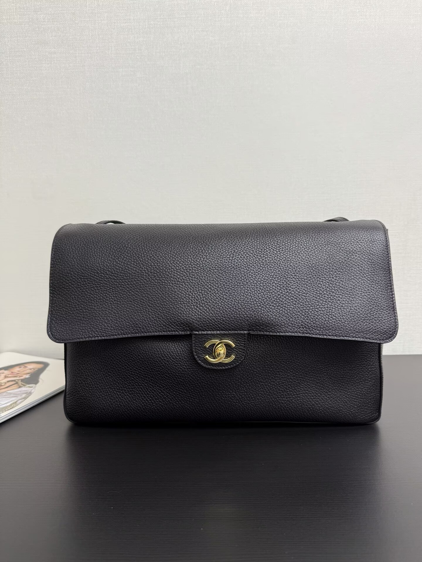 Ch**el maxi flap bag as6233 26x38.5x11cm