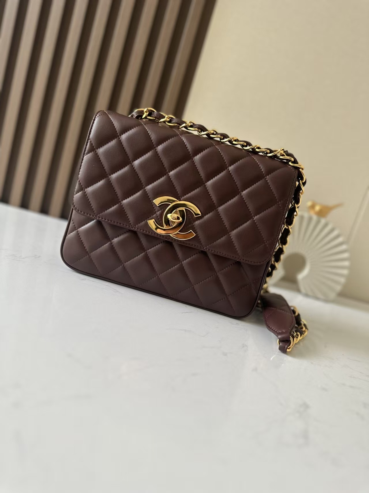 Ch**el Flap Bag 25x20x9cm