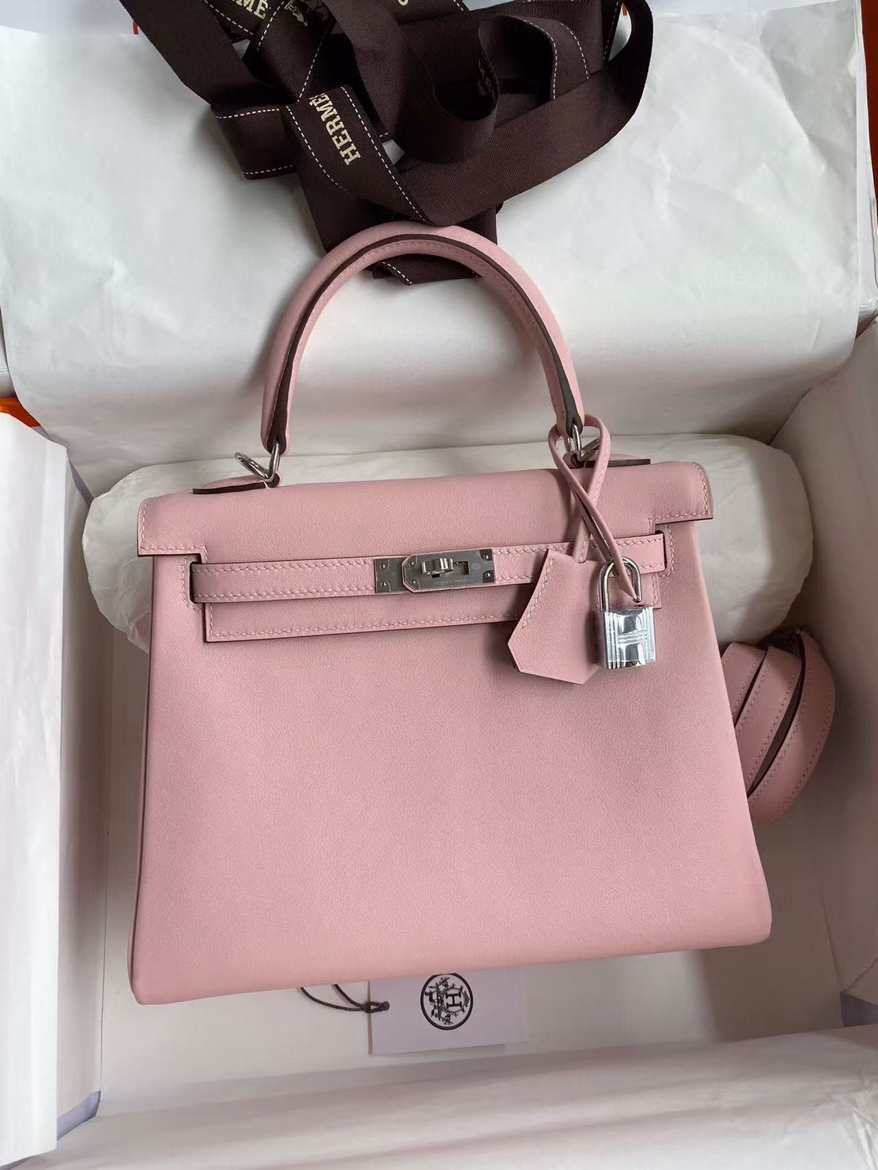 H**me5 Kelly Silver-tone Hardware swift 25 28 (Customized, about 20days, no return no exchange)