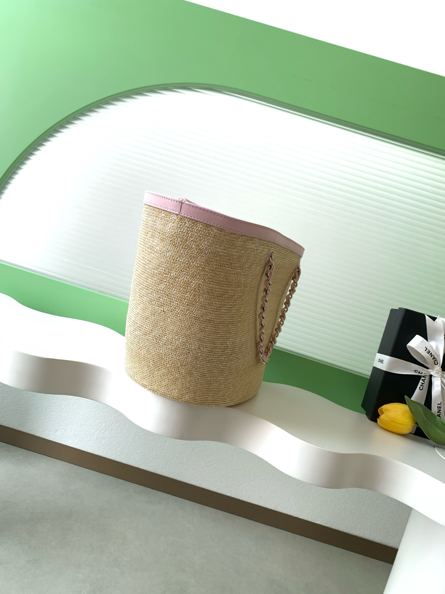 Ch**el Shopping Bag 26x54x18cm