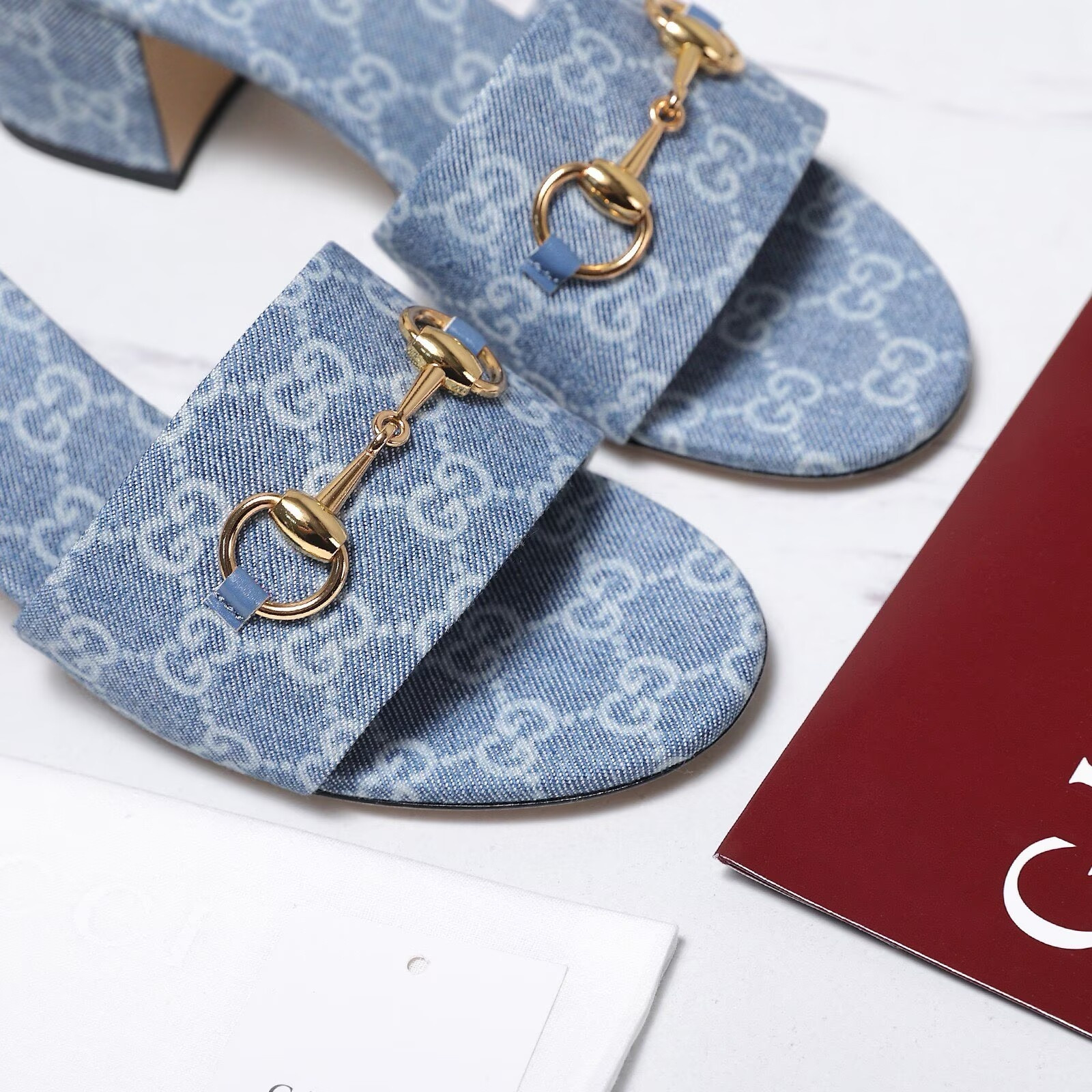 UA Gvc*1 Slide Sandal with Horsebit 5.5cm Heel