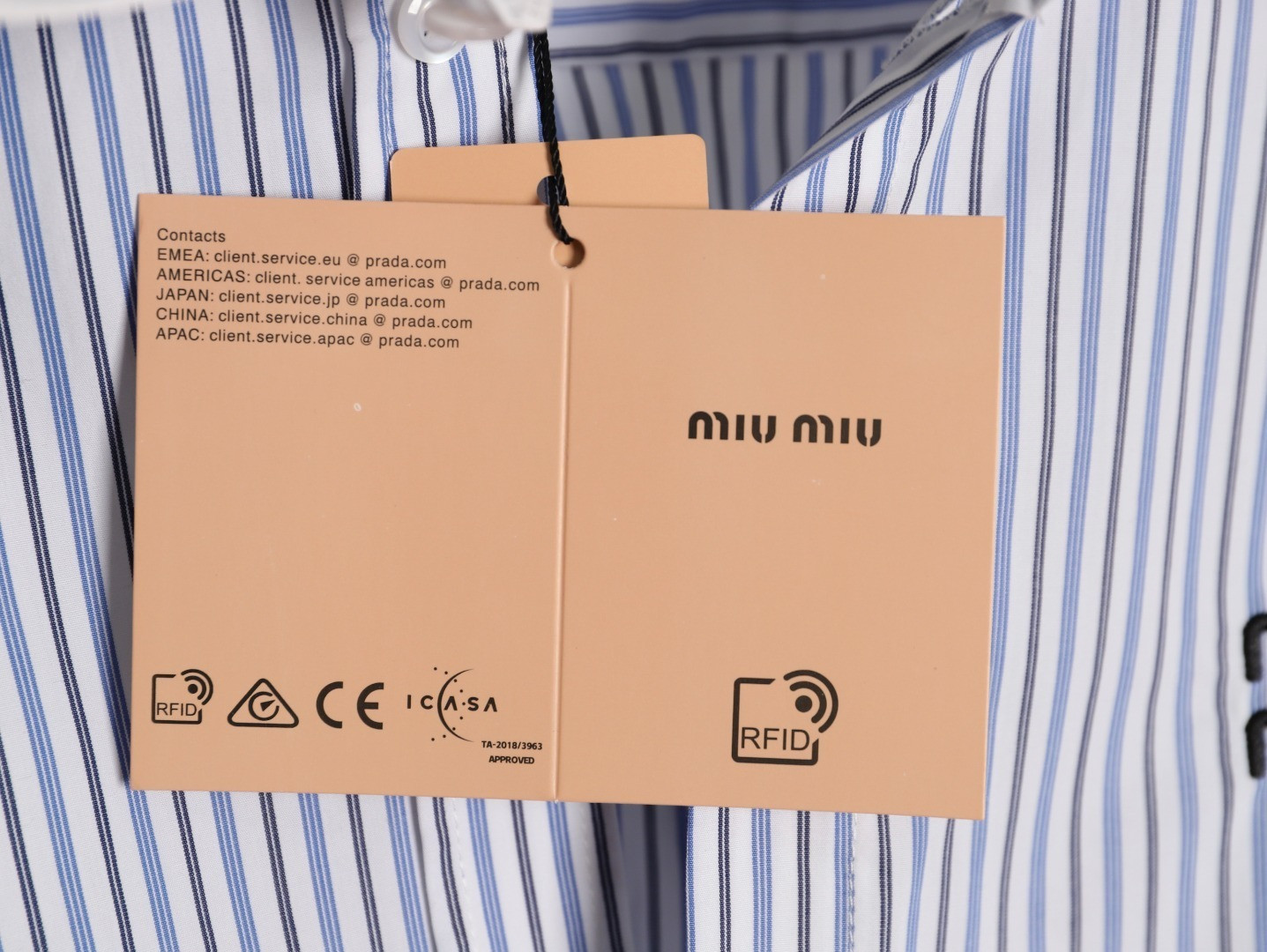 Miu Miu Long-sleeved Shirts