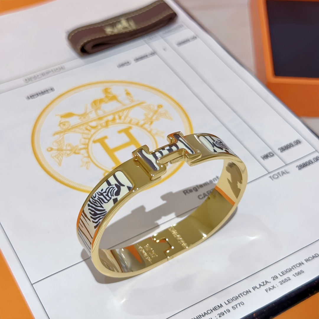 Hermes enamel Bracelet