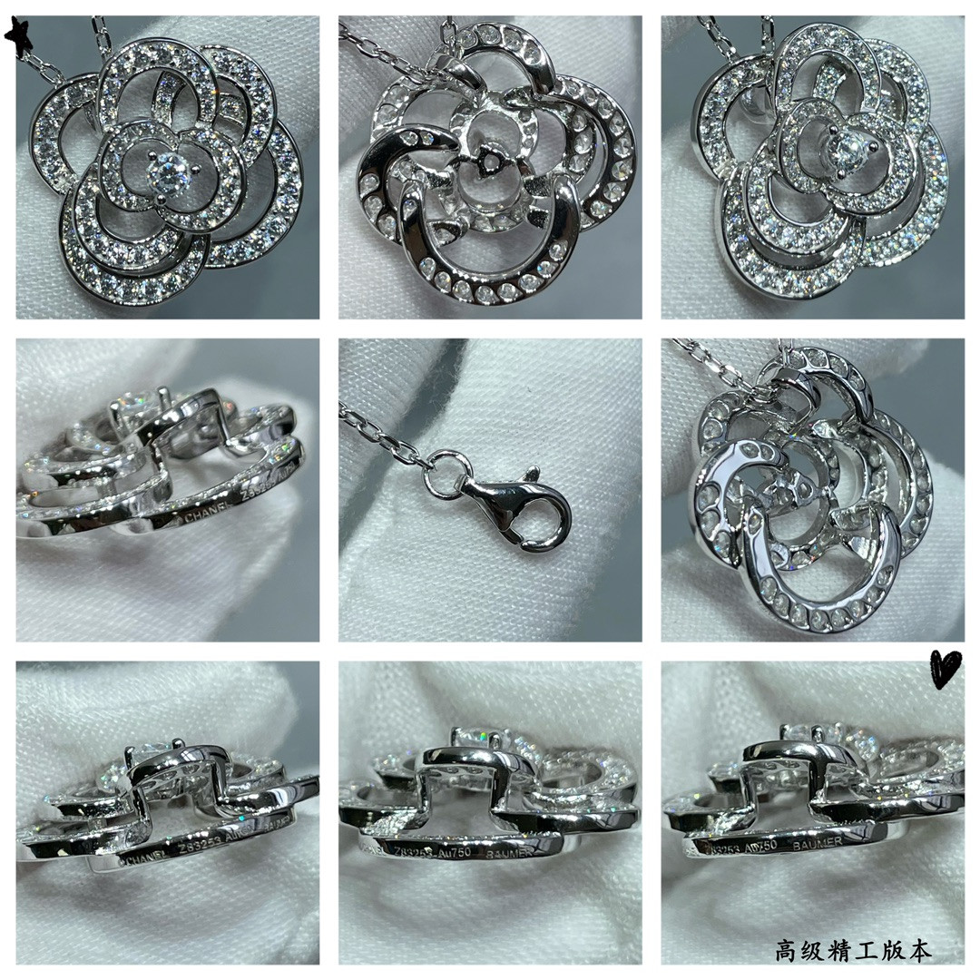 Ch**el Camellia Necklace