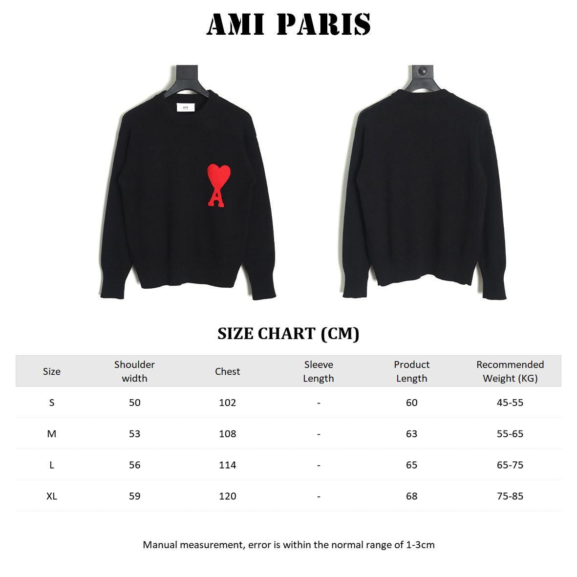 AMI PARIS 21FW Sweaters
