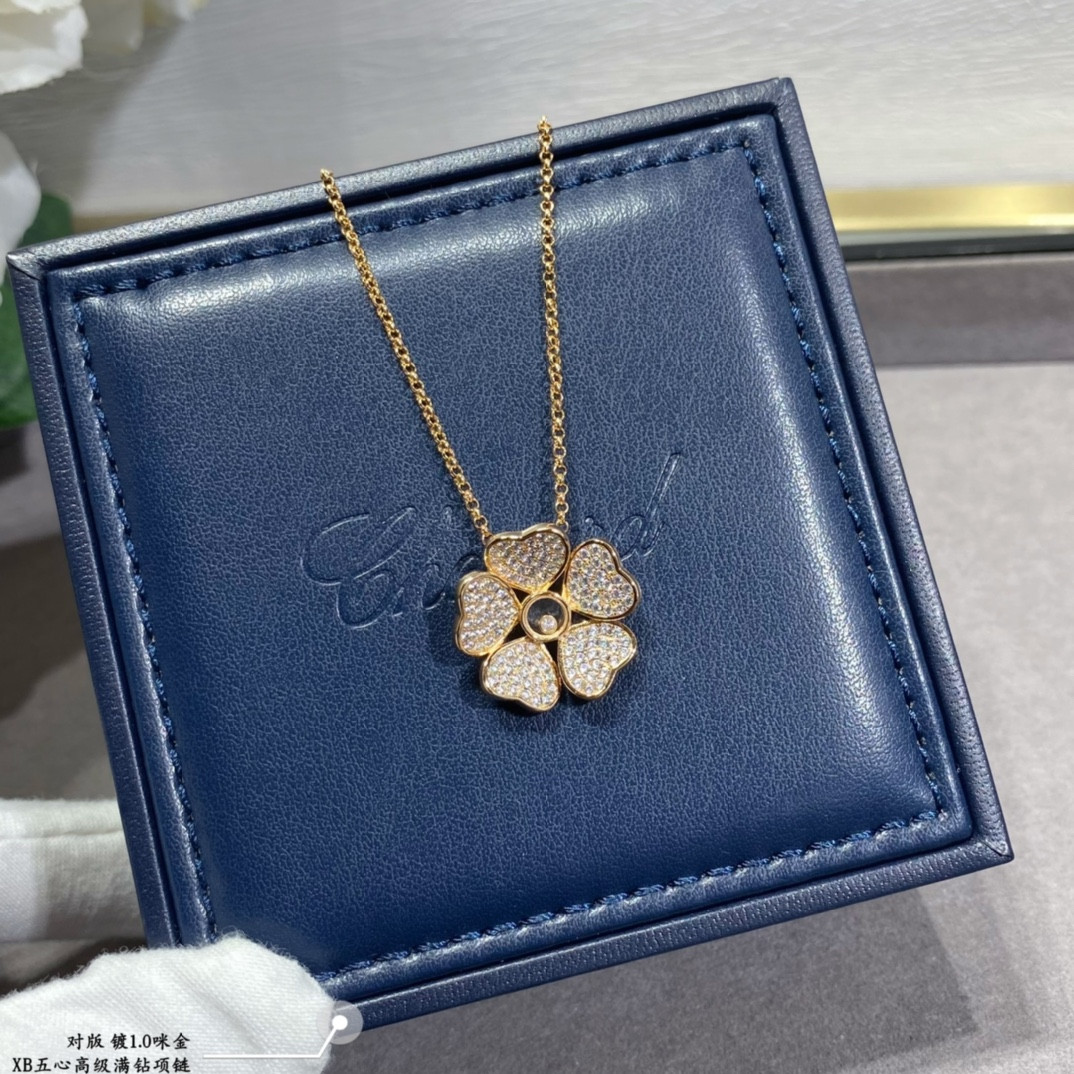 Chopard Five Hearts Full D1am0nd Necklace
