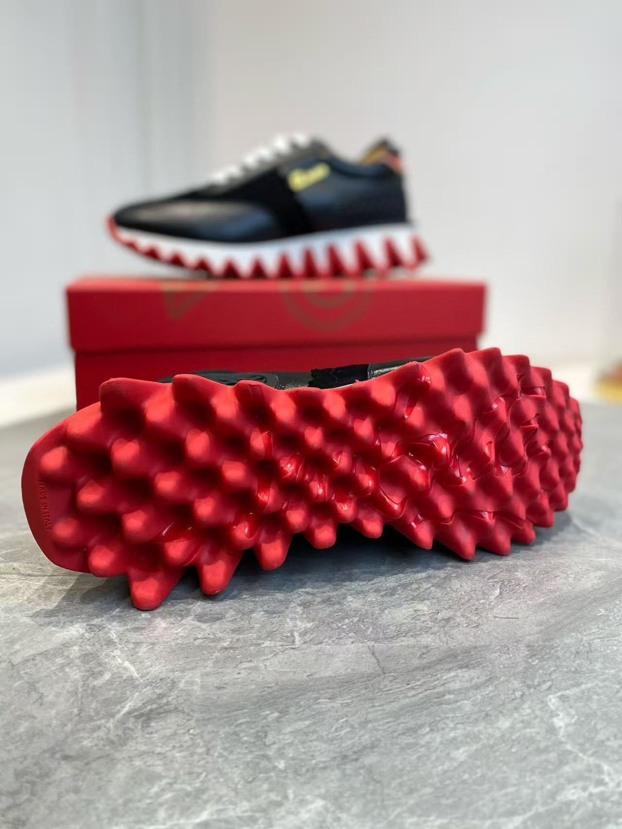 UA Chr1st1an Louboutin Loubishark Sneaker