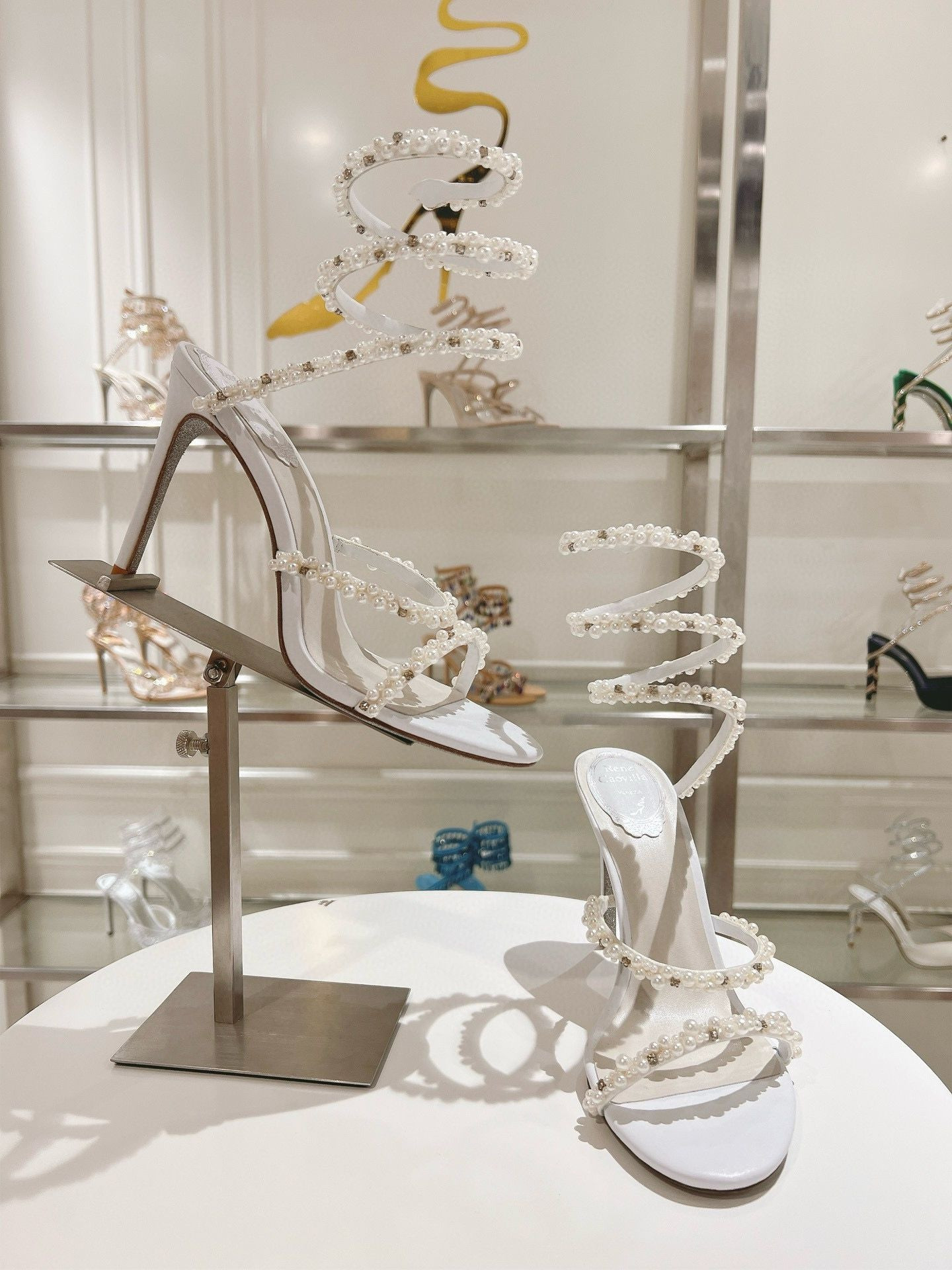 UA RENÉ CAOVILLA Cleo SANDAL 95mm