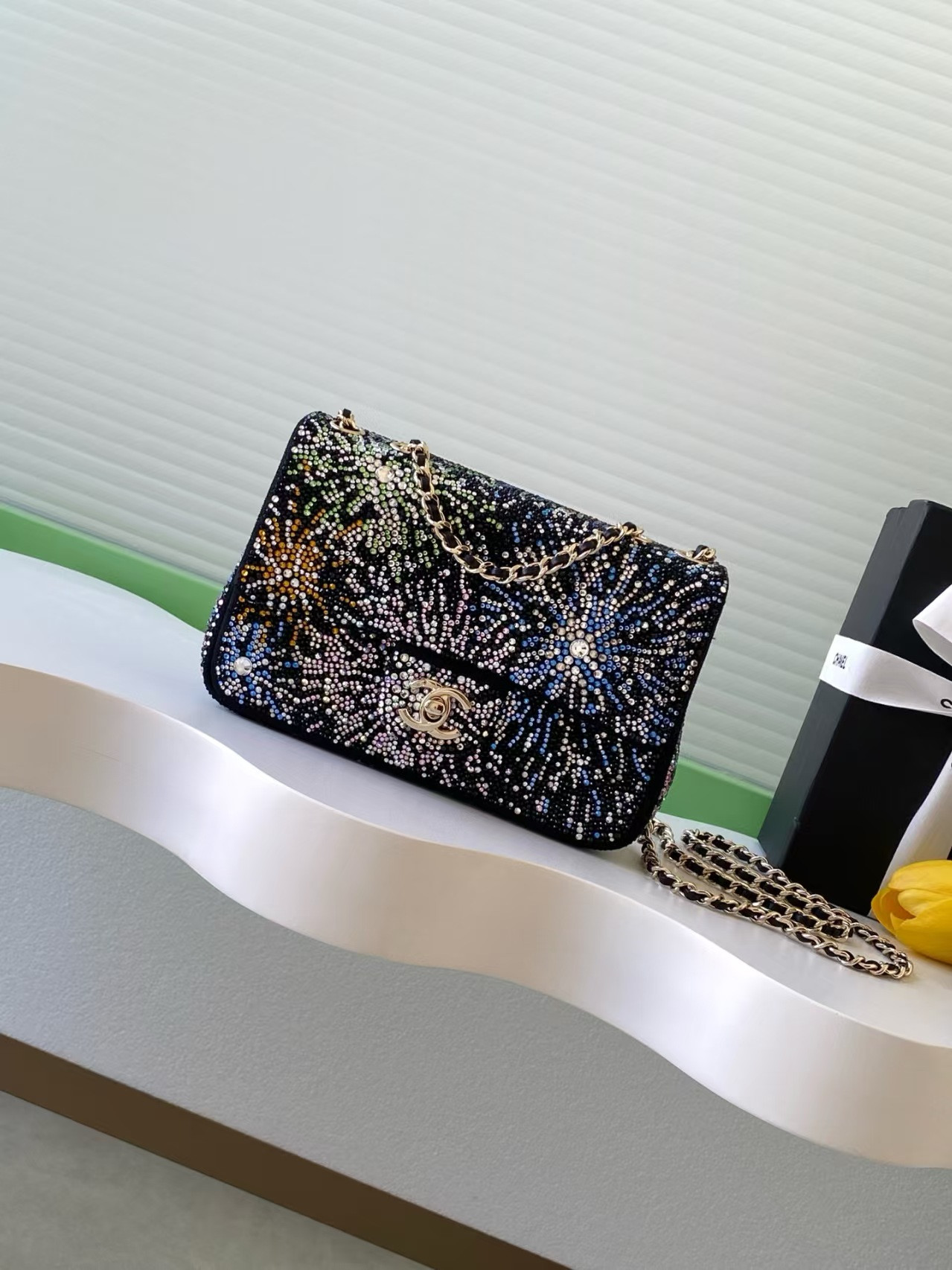 Ch**el Evening Bag 14x21x8cm