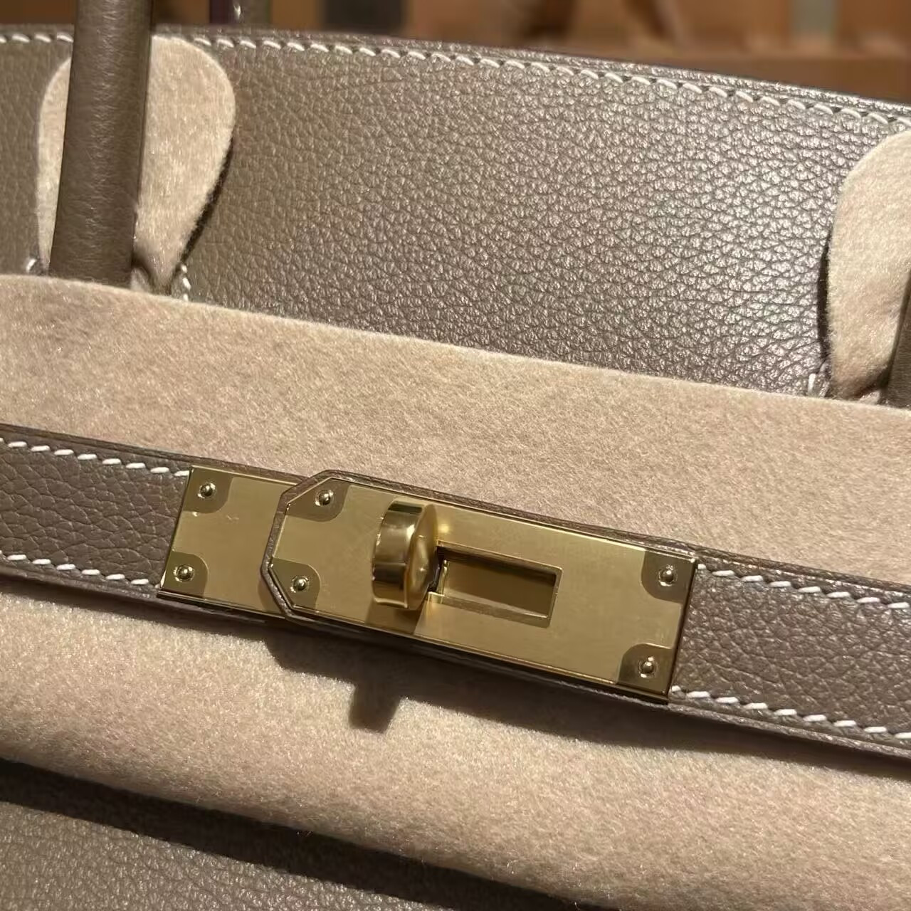 H**me5 birkin shoulder light 29cm