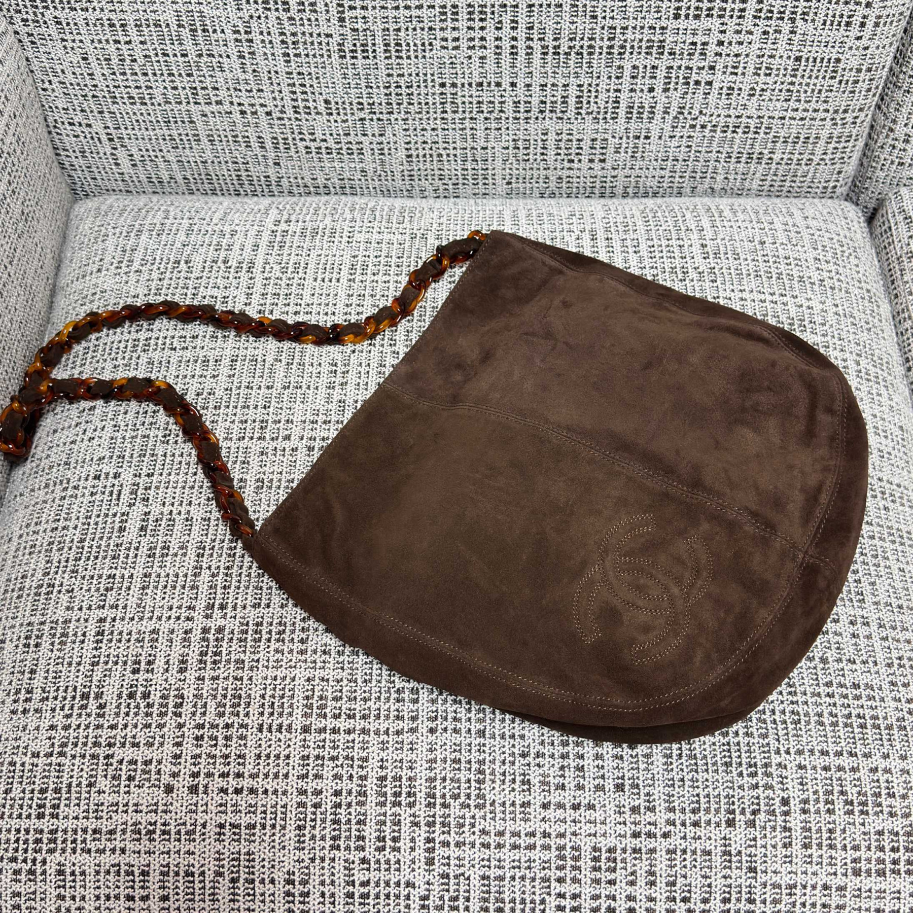 Ch**el hobo bag 33x32cm