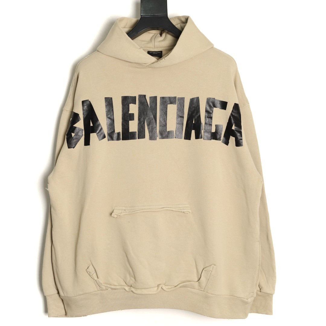 Ba1en*iaga 25FW Plush Hoodies
