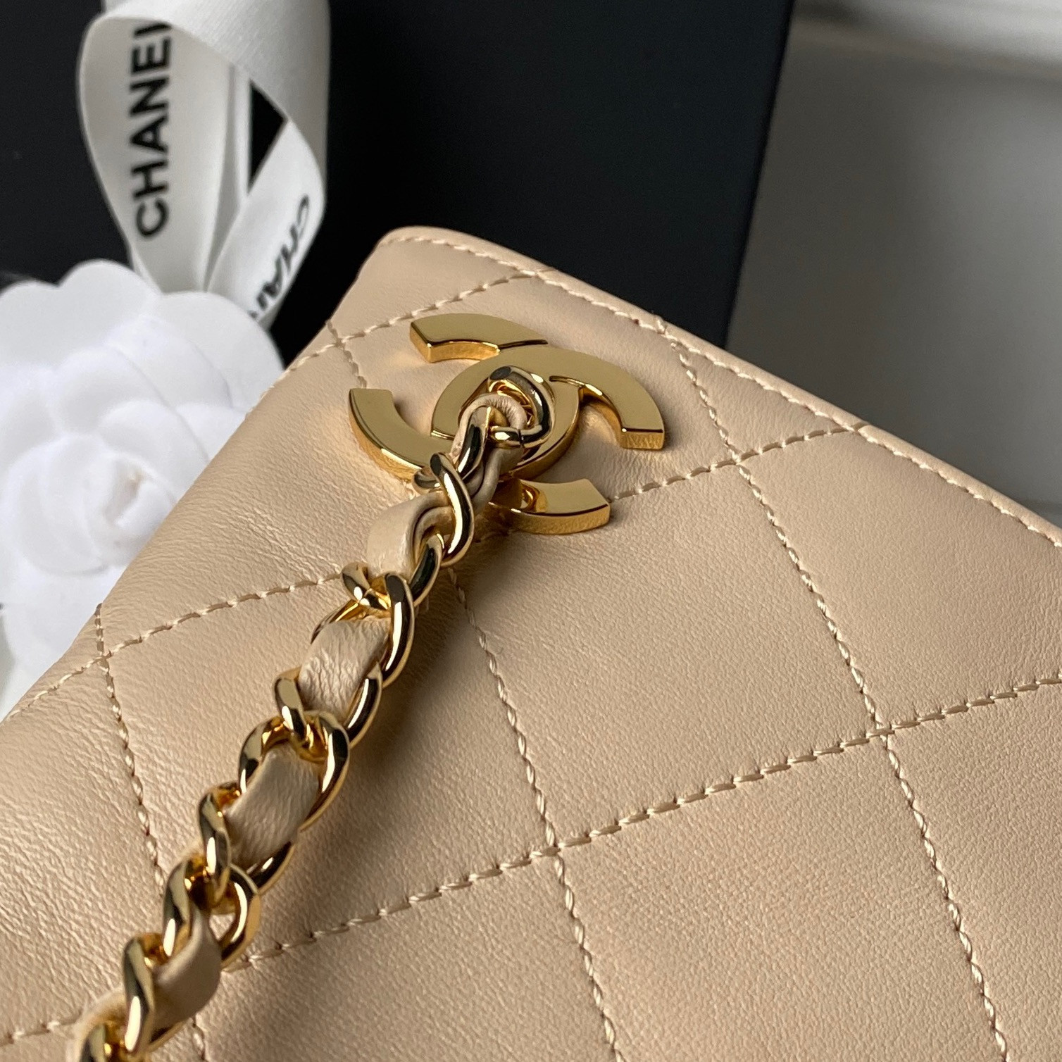 Ch**el shopping bag as6241 40x28x9cm