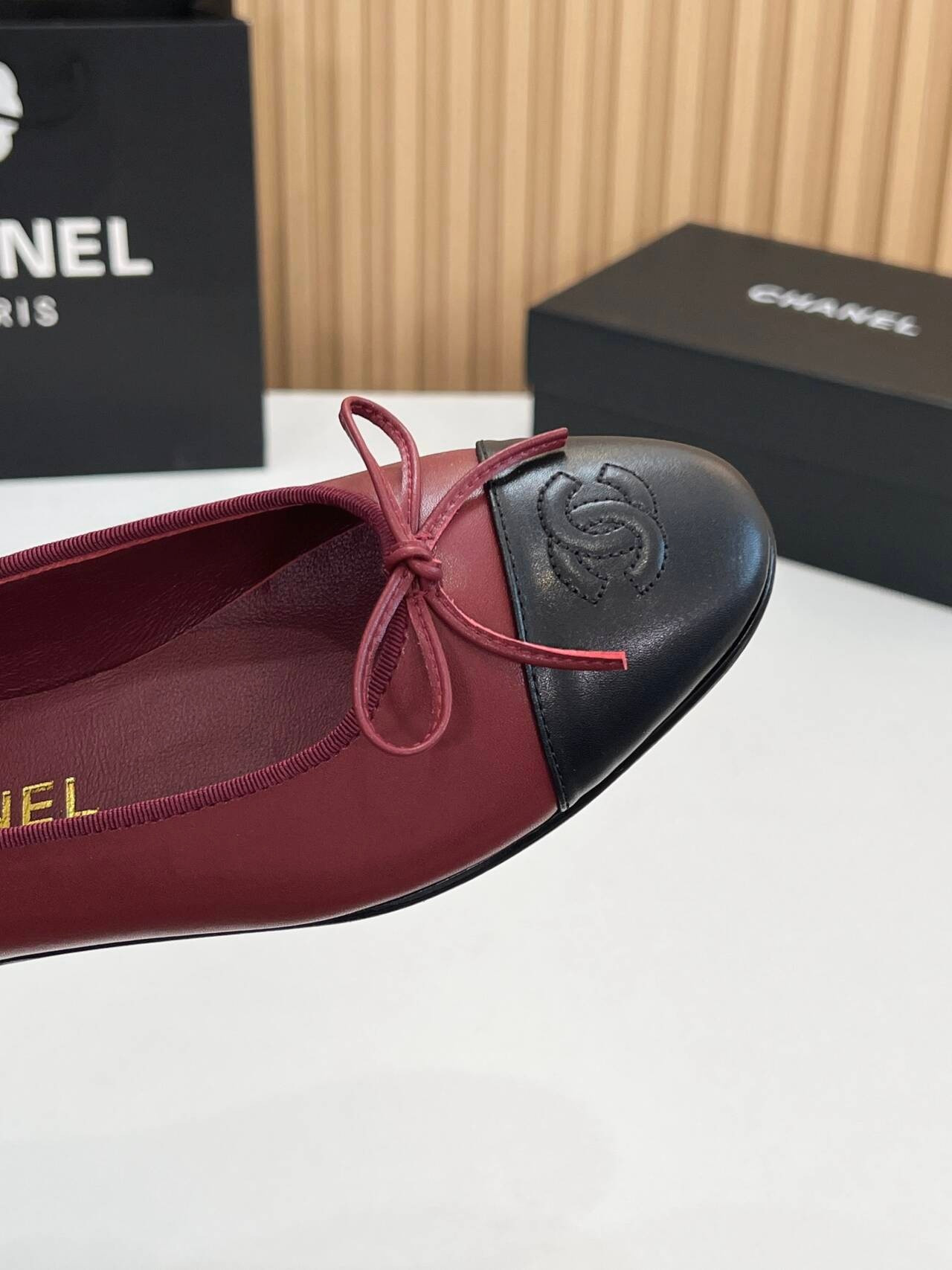 UA Ch**el Ballet Flats Round Toe