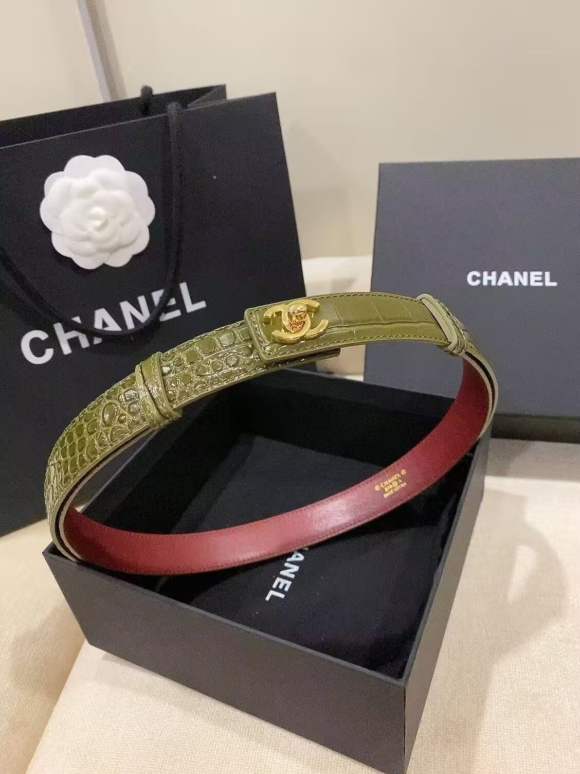 Ch**el Belt One Size