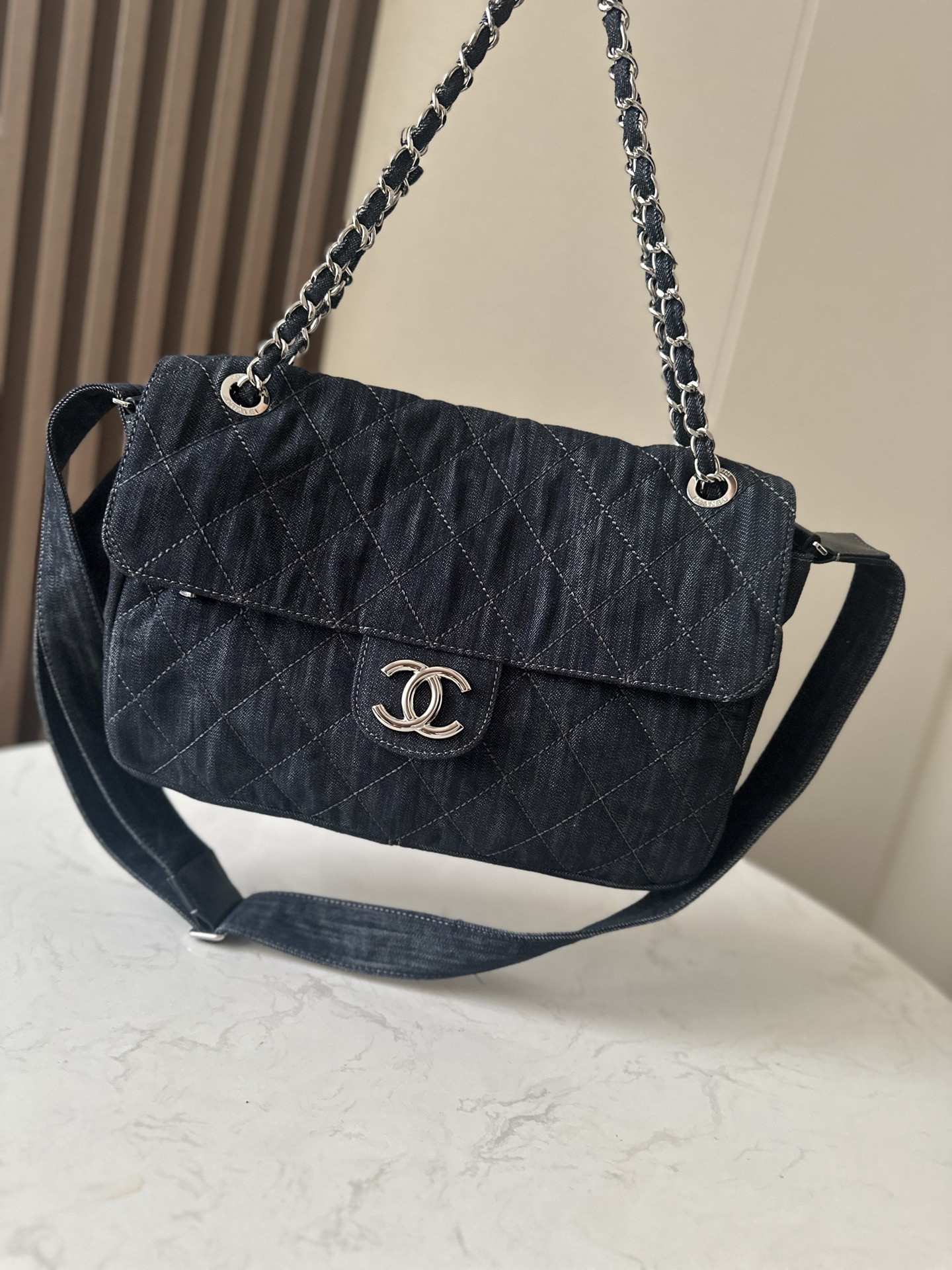 Chanel Flap Bag 34x22x10cm