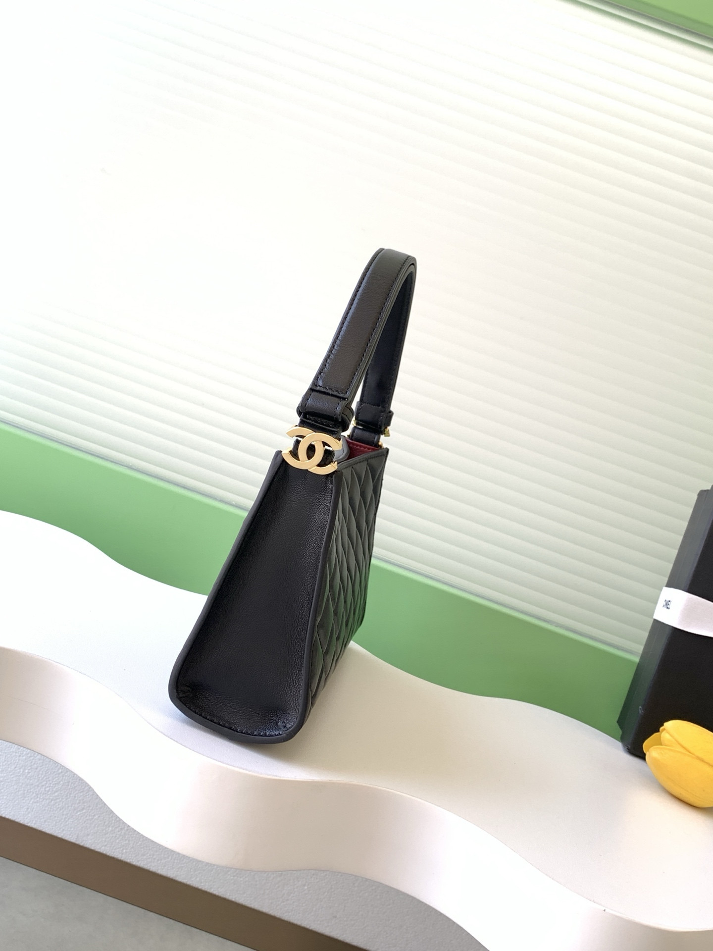 Ch**el 26X Hobo Shoulder Bag 14x22x7cm