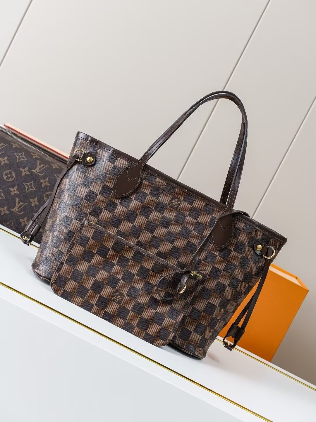 LV Neverfull MM N40600 28x14x31cm