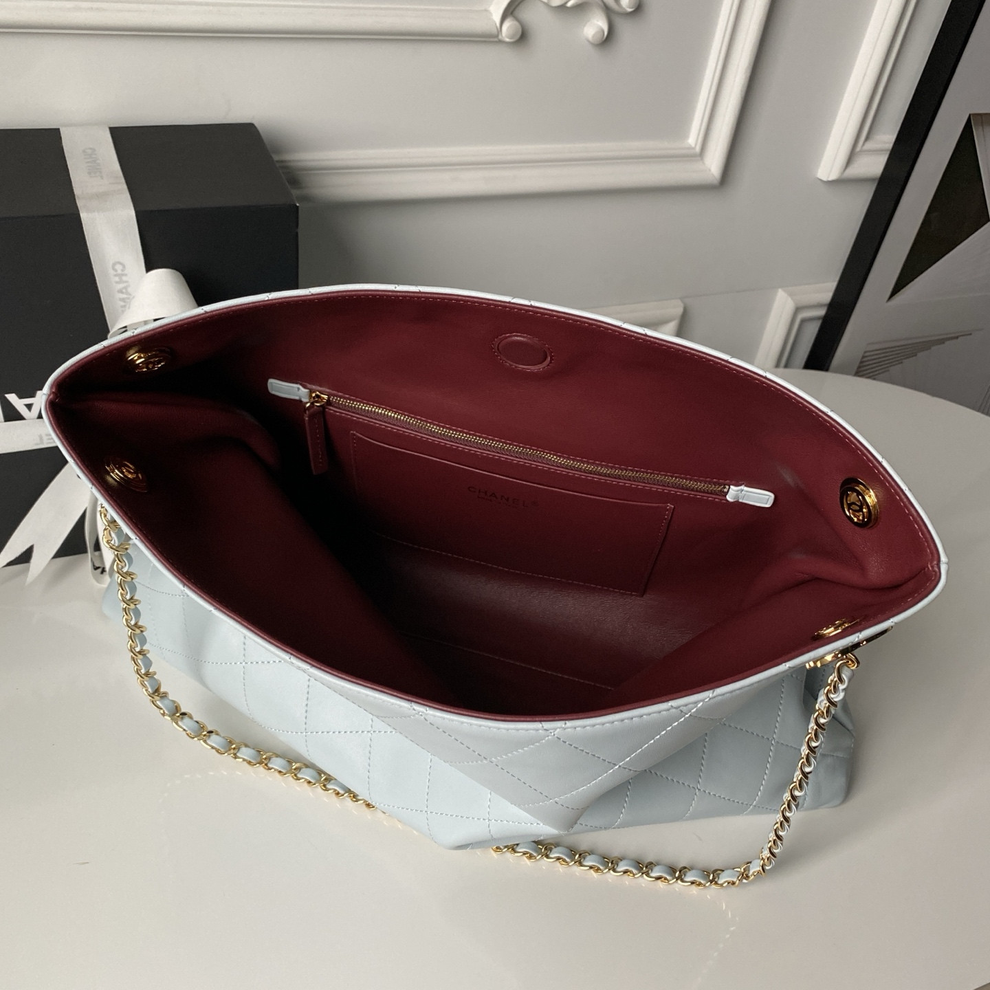 Ch**el shopping bag as6241 40x28x9cm