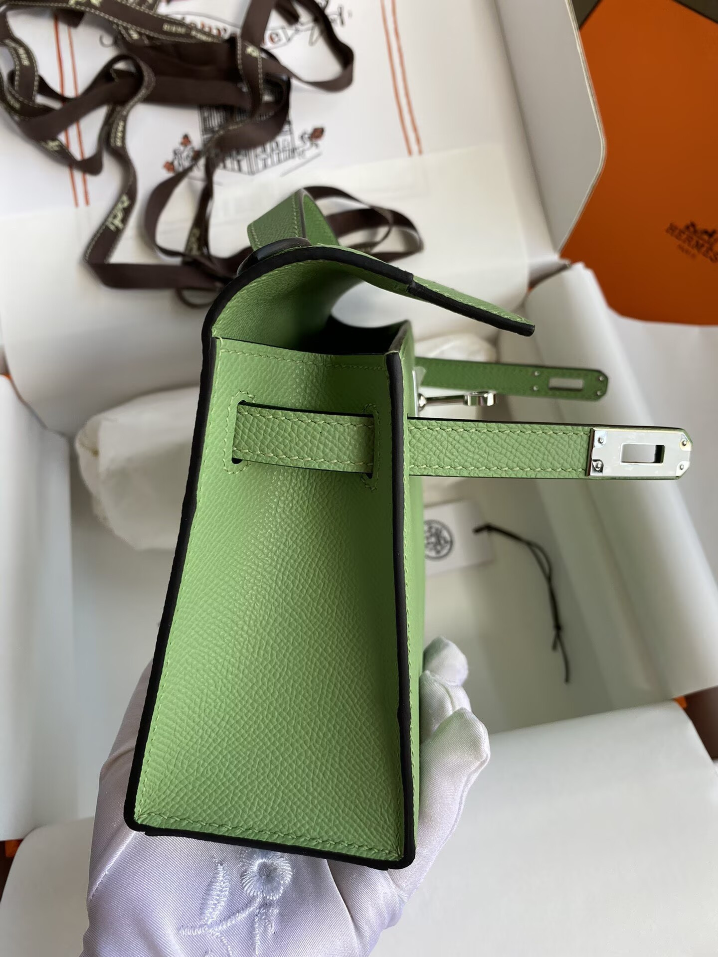 H**me5 kelly mini epsom 22 22×7×13cm