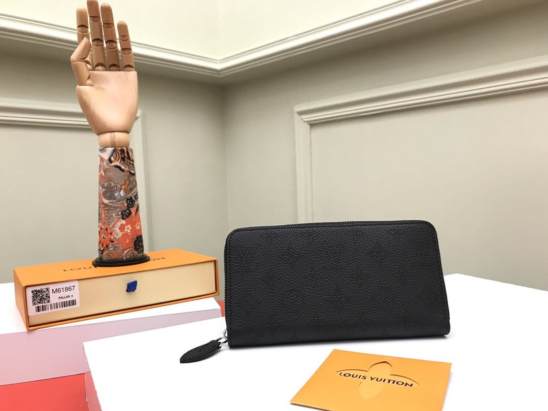 LV Zippy Zipper Wallet M61867 10.5x2.5x19.5cm