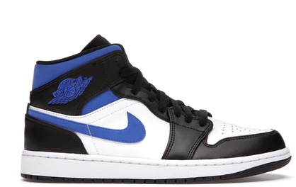 UA AIR JORDAN 1 MID 'RACER BLUE'