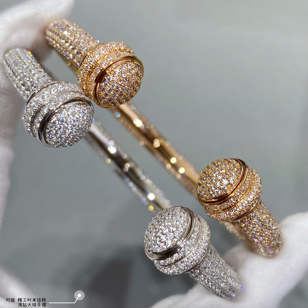 Piaget fully D1am0nd-encrusted large ball Bracelet
