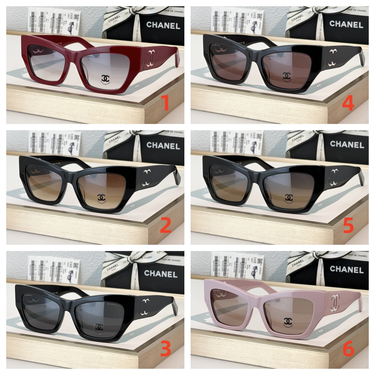 Ch**el Glasses CH5527 53-18-145