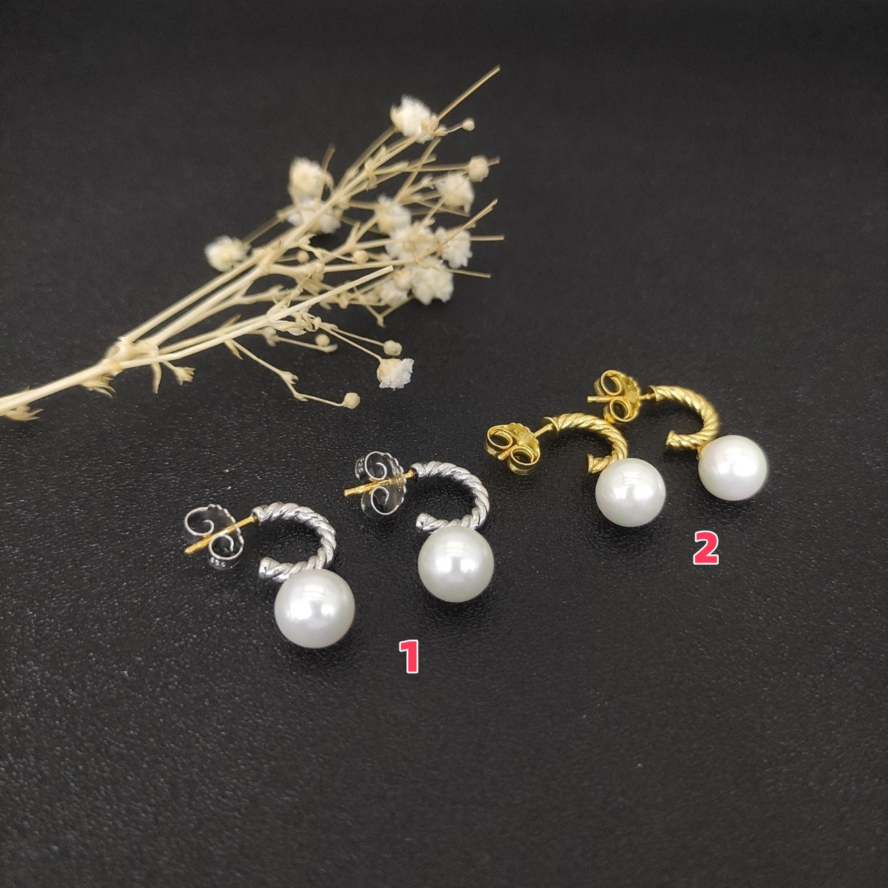 David Yurman pearl Earrings