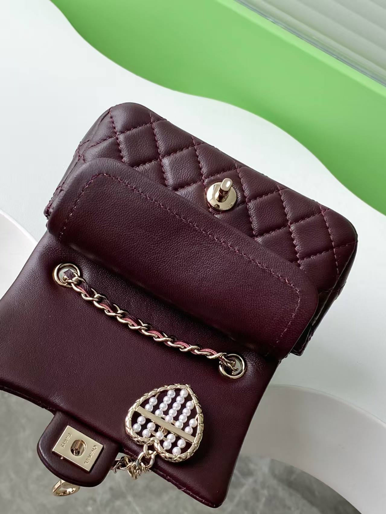 Chanel Classic Mini Bag with Hook 8x12.5x5cm