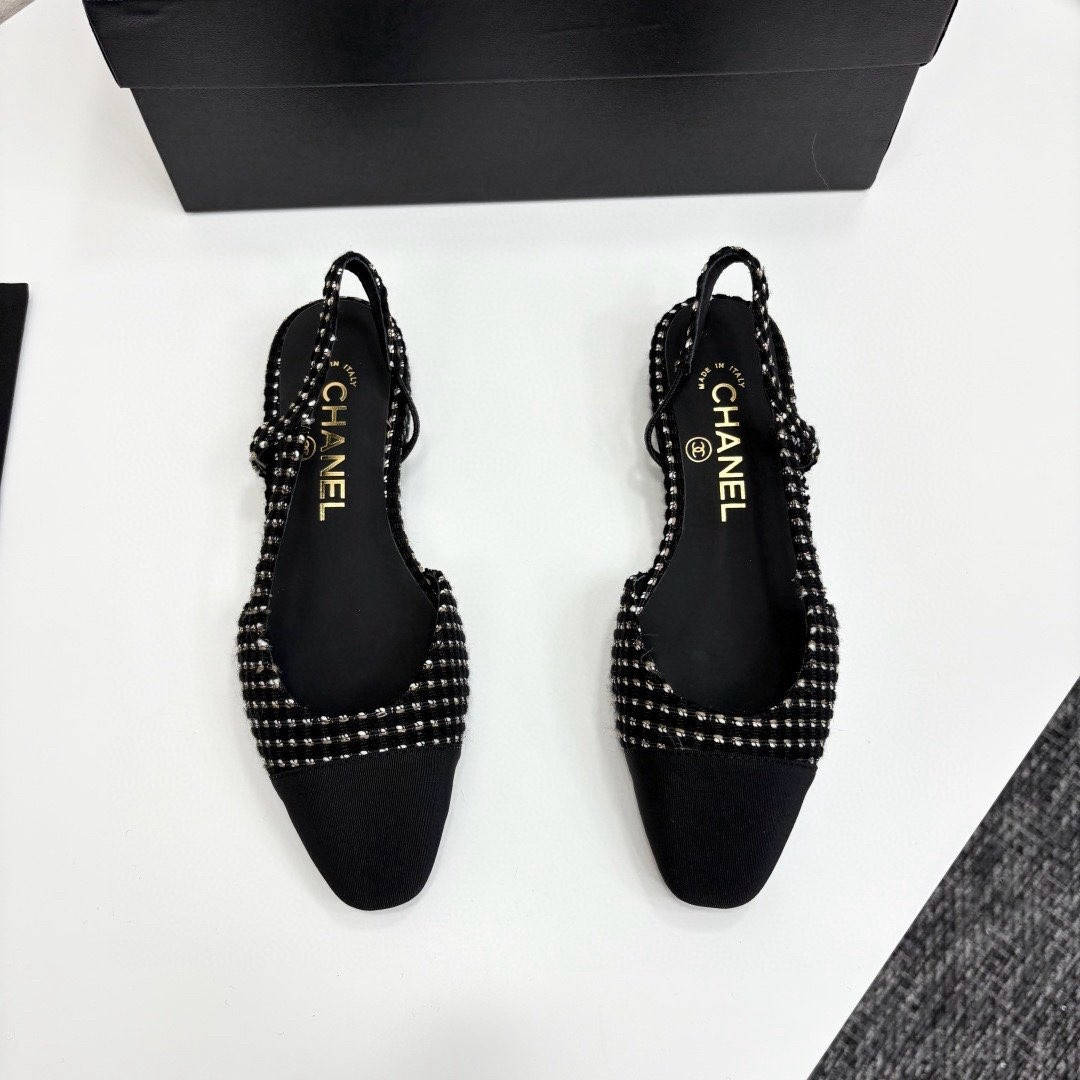 UA Ch**el SLINGBACKS FLAT