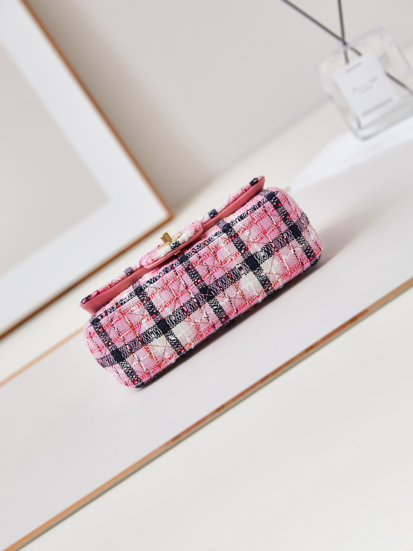 Ch**el MINI CLASSIC HANDBAG 12 × 20 × 6 cm